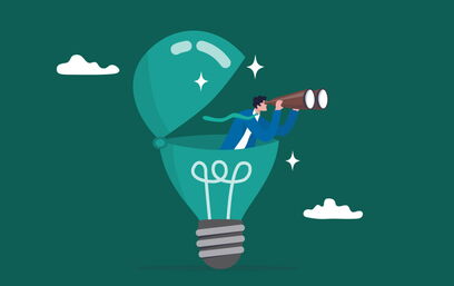 PIM-System als Symbol für Zukunft, Strategie und Weitblick