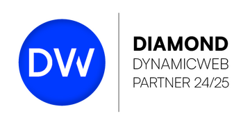 Dynamicweb Diamond Partner Abzeichen 2024/2025