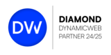 Dynamicweb Diamond Partner Abzeichen 2024/2025